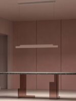 lange LED Hängelampe über Tisch Profile Formagenda Designerleuchte