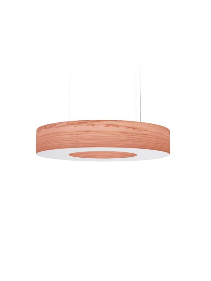 LZF Lamps Saturnia SM runde Pendelleuchte Domut Lampe Furnierholz