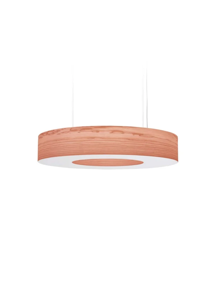 LZF Lamps Saturnia SM runde Pendelleuchte Domut Lampe Furnierholz