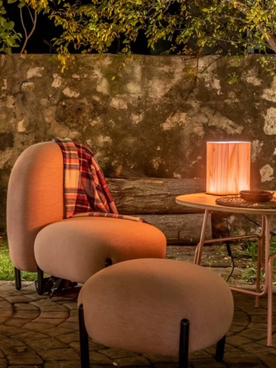 LZF Lamps Totmo Tisch Leuchte Holz Furnier online kaufen DesignOrt