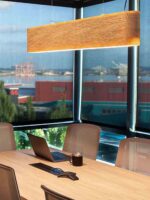 moderne Arbeitsbeleuchtung Hewn linear waagerechte Lampe Graypants