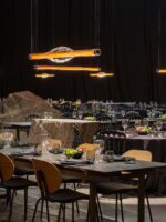 LZF Lampen Dune und Estela Beleuchtung Restaurant