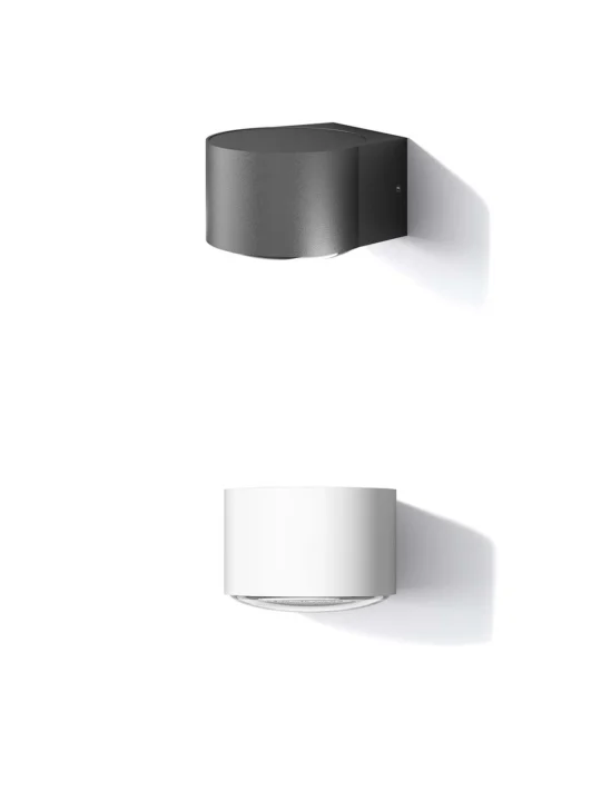 Wandleuchte für Innen und Außenbreich Downlight Aluminium DesignOrt