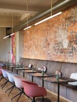 moderne Restaurant Beleuchtung waagerecht Ambrosia horizontale Lampe Marset