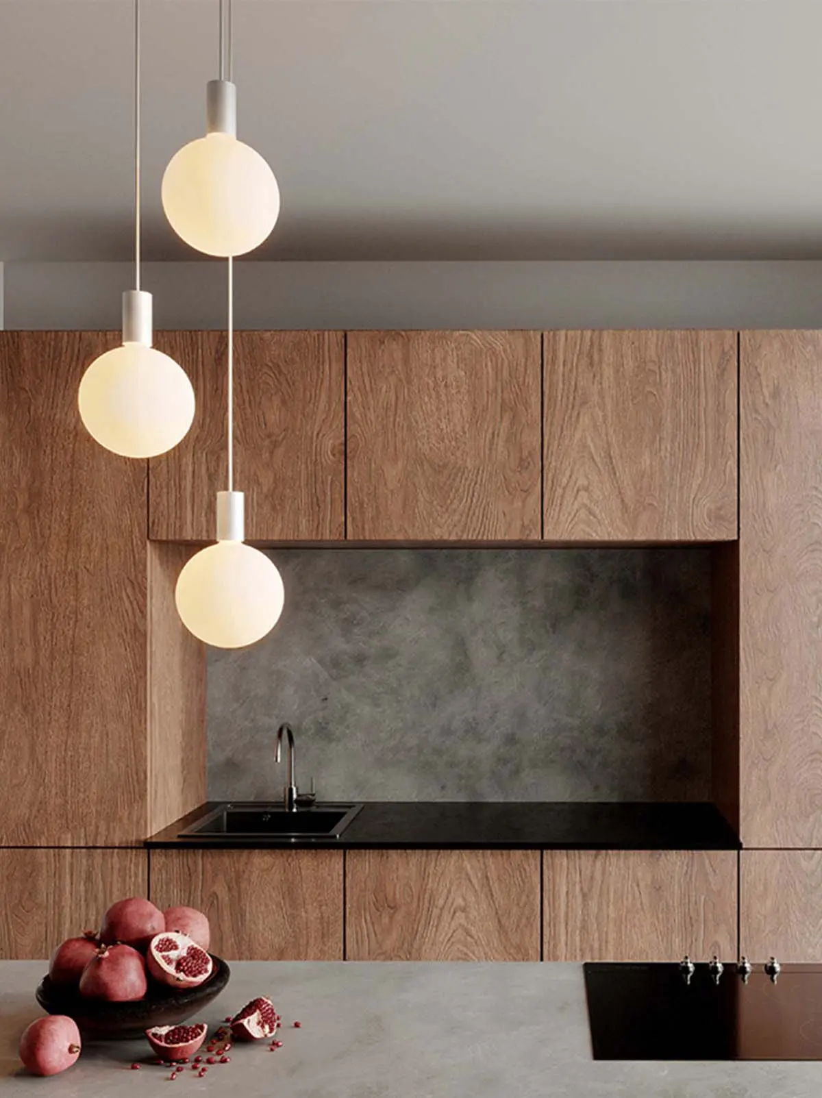 Lampenblog: Dreierhängung - Tala Lampe Alumina Triple Pendant mit LED Leuchtmitteln dimmbar Dim 2 Warm