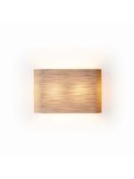 natürliche Wandlampe aus Pappe DesignOrt Lampen Berlin