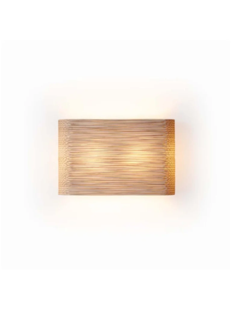 natürliche Wandlampe aus Pappe DesignOrt Lampen Berlin