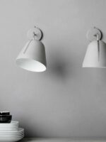 Wandleuchte mit oder ohne Kabel mit beweglichem Lampenschirm Tilt Wall NYTA