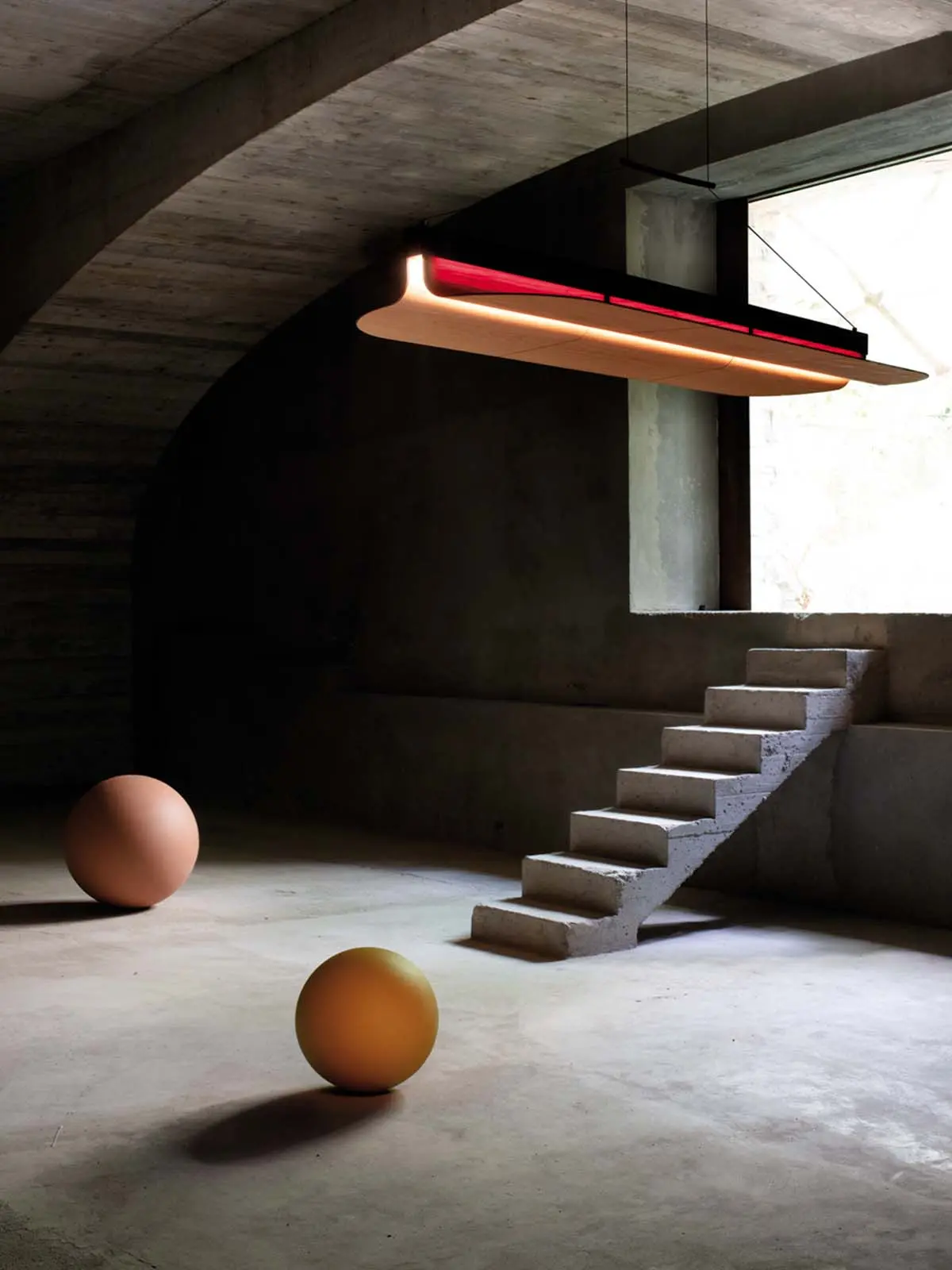 Ausgefallene Beleuchtung Holzfurnier Omma Long Leaf Lampe LZF Lamps DesignOrt Lampenblog