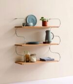 Holzregal mit Metall Onda Regal Schneid Unison Keramik Karaffe online kaufen DesignOrt Onlineshop