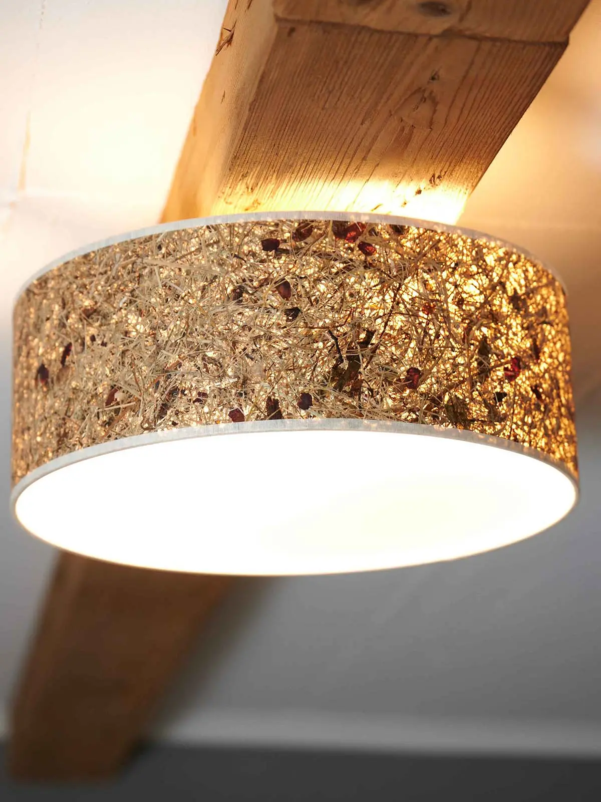 nachhaltige Lampe Discus Deckenlampe LeuchtNatur Lampe nachhaltig online kaufen DesignOrt