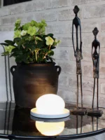 Tischleuchte aus Glas Designlampe Marset online kaufen DesignOrt Onlineshop