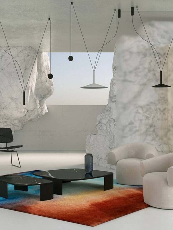 LED Leuchten Milana Counterweight ungewöhnliche Lampen online kaufen DesignOrt Lampen Berlin