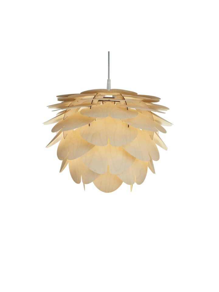 nachhaltige Designerleuchte Holz Woolights Aiko Lampen