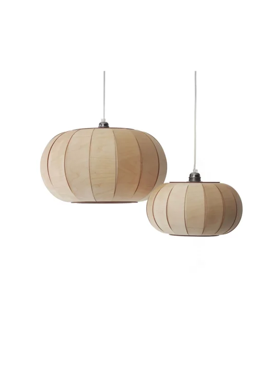 Tangerine Holzlampe inaachhaltig Woolights Leuchten online kaufen DesignOrt