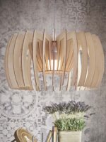 nachhaltige Lampe Holz online kaufen Yoko Lampe Woolights