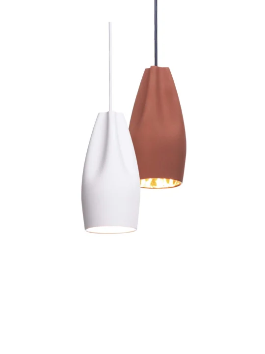 Marset Pleat Box 13 Hängelampe Keramik Designerleuchte Ton