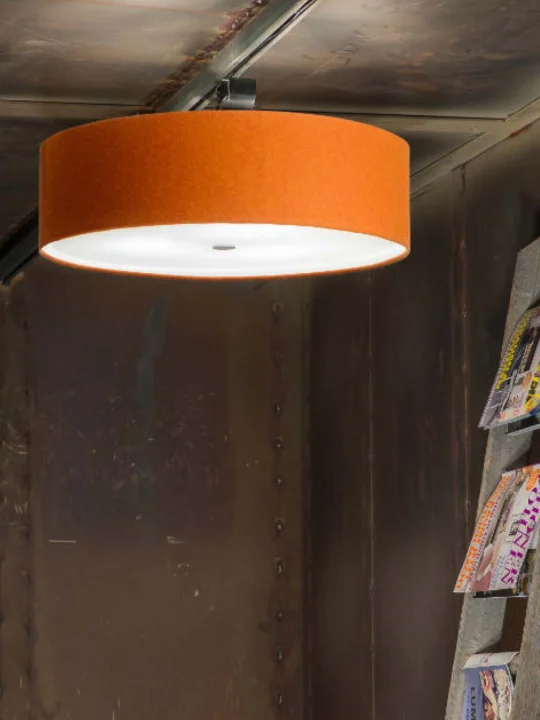 runde Deckenlampe aus Wolle Sten Merino von Domus Licht online kaufen DesignOrt Lampen Berlin