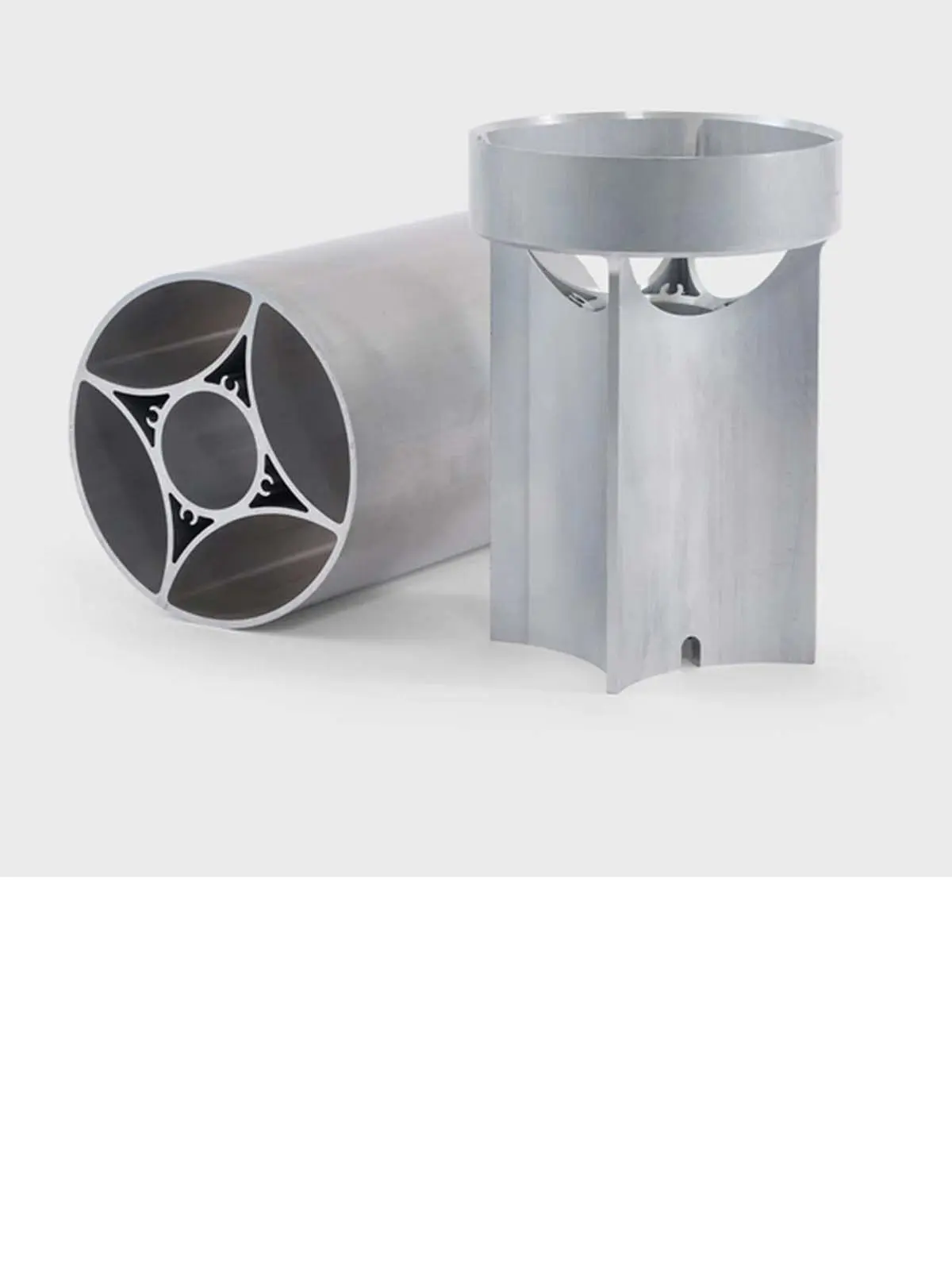 Zylinder Aluminium Lampe Detail