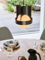 Designerleuchte Metall schwarz online kaufen Loop Pendel von Tala UK