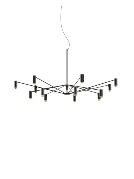 beweglicher Lüster The W Marset Leuchte mehrflammig DesignOrt