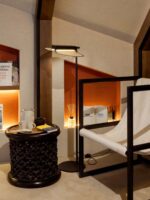Stehleuchte mit Blätter Lampenschirm LZF Lampe Omma Floor bei DesignOrt