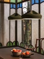 Keramikleuchte über Tisch Pleat Box LED Marset Lampe