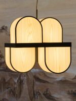 Furnier Holz LZF Lampe online kaufen DesignOrt Osca Small Suspension