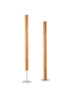 schlanke Stehlampe Birke