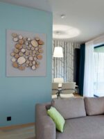DesignOrt Onlineshop Single Cluster von frauMaier Pendelleuchte mit Textilschirm farbenfroh Beleuchtung