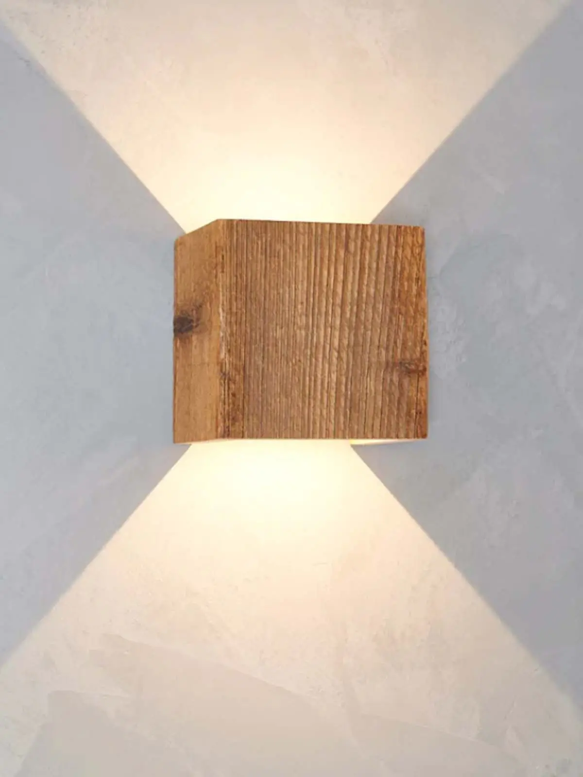 quadratische Wandleuchte LeuchtNatur Cubus DesignOrt Onlineshop