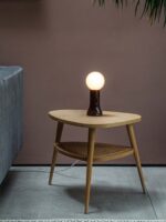 dimmbare Glasleuchte recycelt in Rostrot von Tala Shore Designerleuchte online kaufen bei DesignOrt