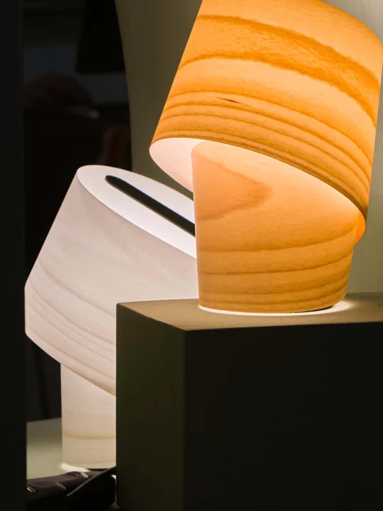 LZF Lampe Tiny Table aus Furnierholz in 10 Farben bei DesignOrt online kaufen