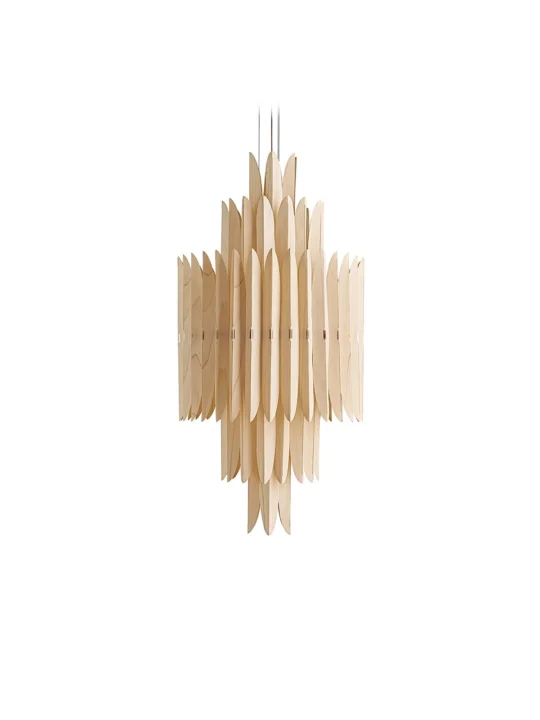 LZF Lamps Voliere Pendelleuchte Holz Kronleuchter elgant DesignOrt