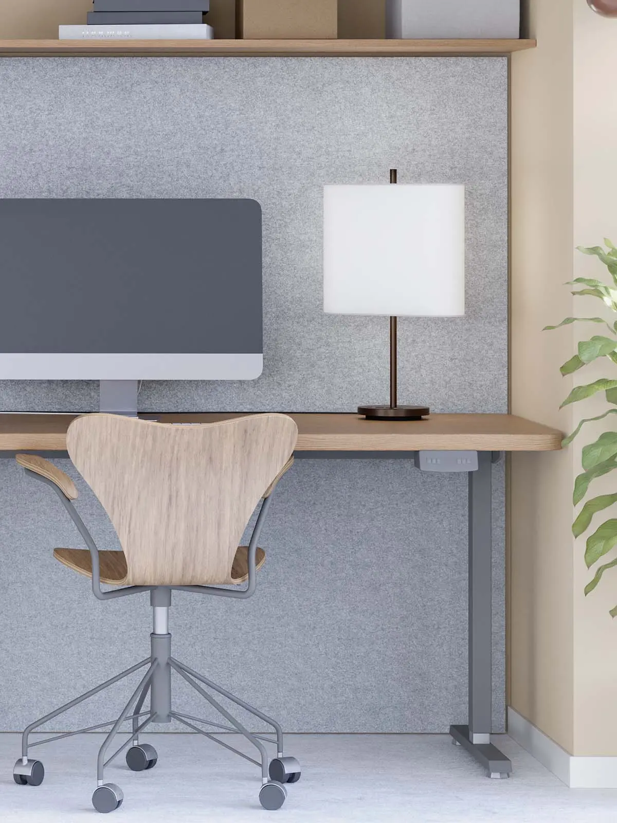 Tageslsichtleuchte mit Textilschirm: Belid Room Mate Tischleuchte DesignOrt