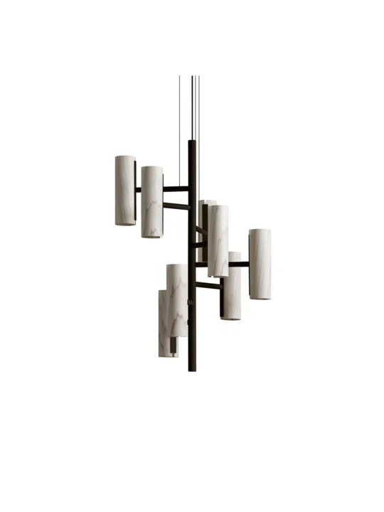 LZF Lampe Black Note Chandelier Kronleuchter mehrflammig DesignOrt