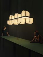 Designerleuchte Osca aus Holzfurnier von LZF Lamps