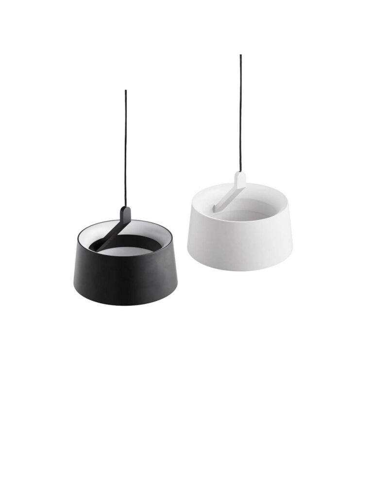 Lampe Weiß DesignOrt Cookie Pendant LOOM Design kleine Pendelleuchte skandinavisch
