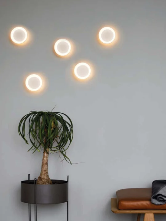 skandinavische Wandleuchten Cookie LOOM Design