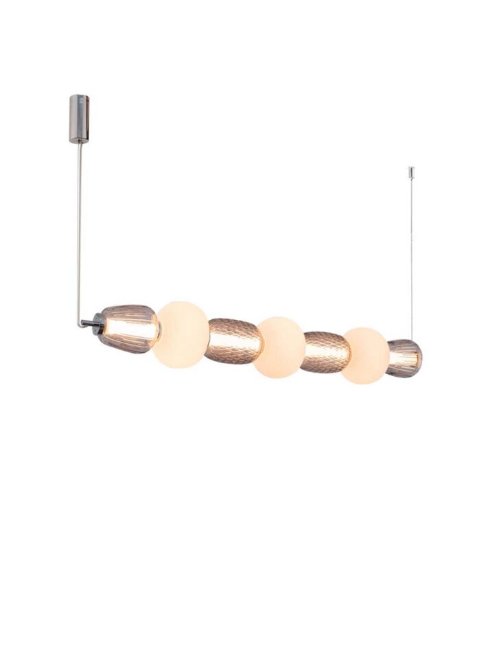 LOOM Design Pearl 7 waagerechte Leuchte Glas DesignOrt Onlineshop Lampen Berlin