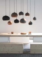Beleuchtung Esstisch Pendelleuchten in der Gruppe Pebble von Ay illuminate Lampen aus Karton DesignOrt Onlineshop