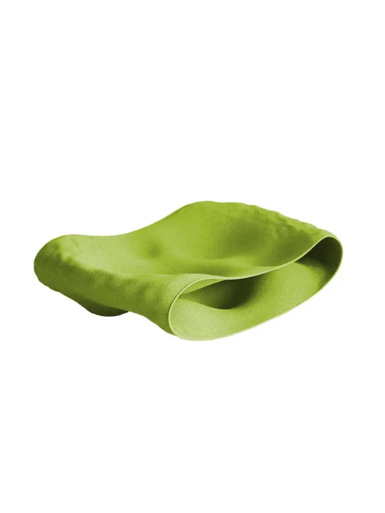 Krill Design Duna Obstschale Lime 3 D Druck umweltfreundlich
