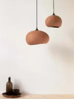 Ay illuminate organische Designerleuchte Small Terrakotta DesignOrt Lampen Berlin