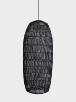 Rattan Leuchte Schwarz Pickle Leuchte Ay illuminate