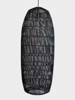 Ay illuminate Pickle Rattan Lampe Schwarz DesignOrt
