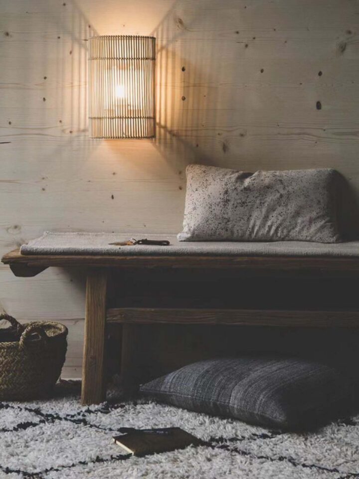 natürliche Wandleuchte aus Bambus Elly A Wand Lampe von Ay illuminate
