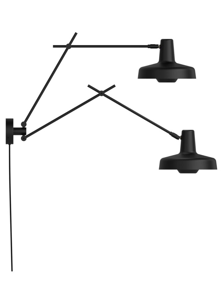 GRUPA Arigato Arigato Wandleuchte Double, verstellbarer Ausleger, Zagreb Design
