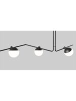 GRUPA Baluna Kronleuchter 6-flammig in modernem Interieur