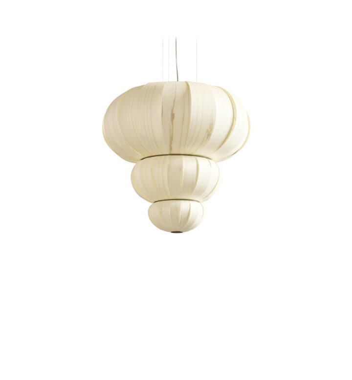 LZF Arabesco Pendelleuchte Holzfurnier Gold DesignOrt Lampen Berlin Onlineshop Designerleuchten