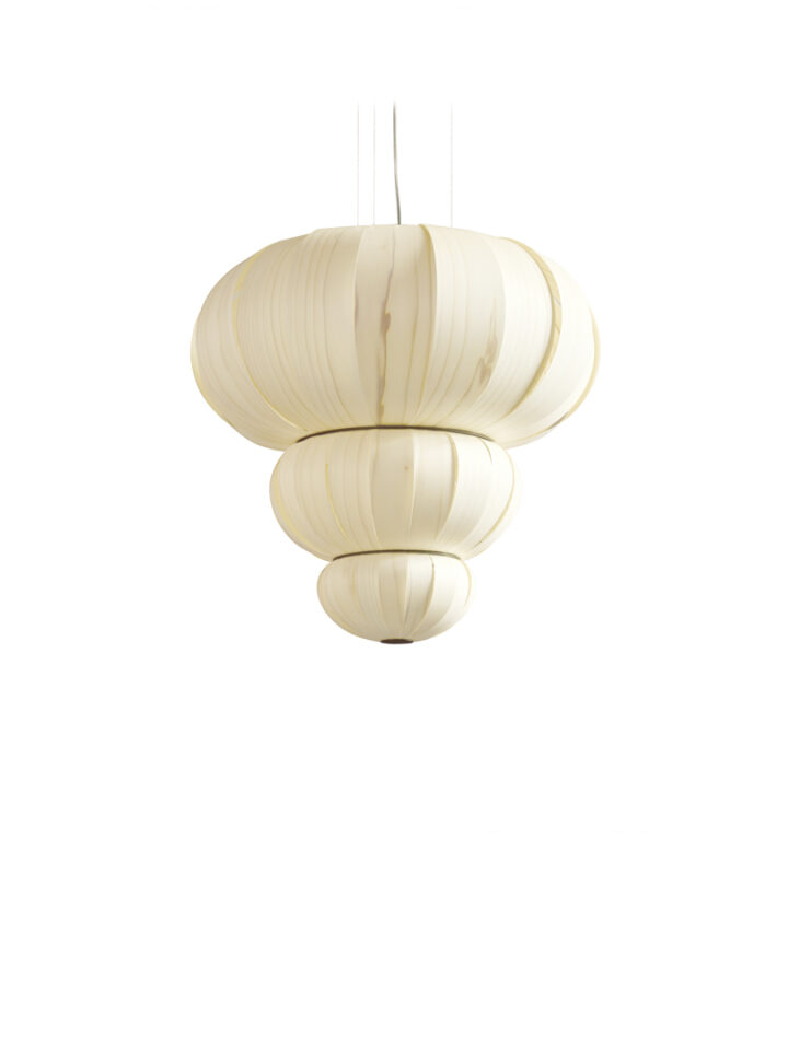 LZF Arabesco Pendelleuchte Holzfurnier Gold DesignOrt Lampen Berlin Onlineshop Designerleuchten